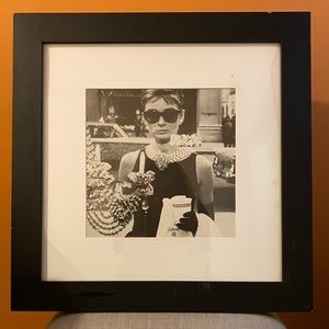 Audrey Hepburn Breakfast at Tiffany’s print